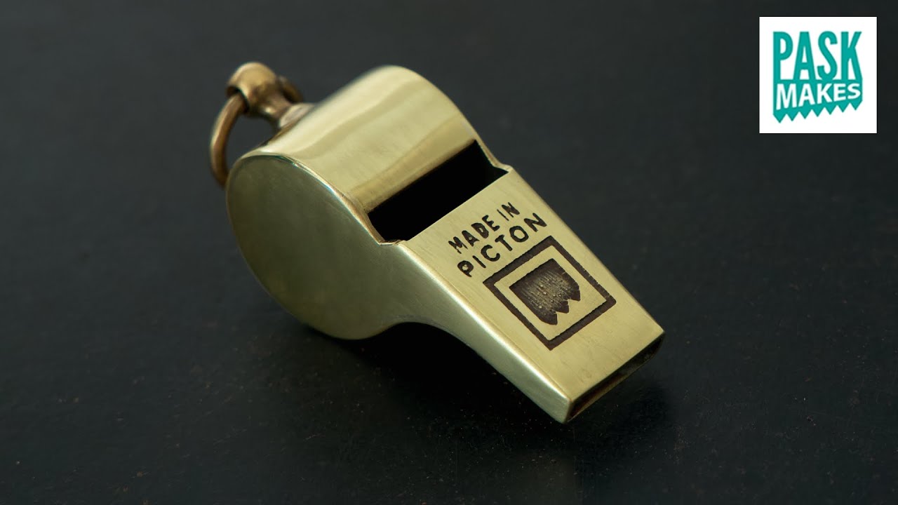 How to make a Brass Pea Whistle - and Getting it to Work!