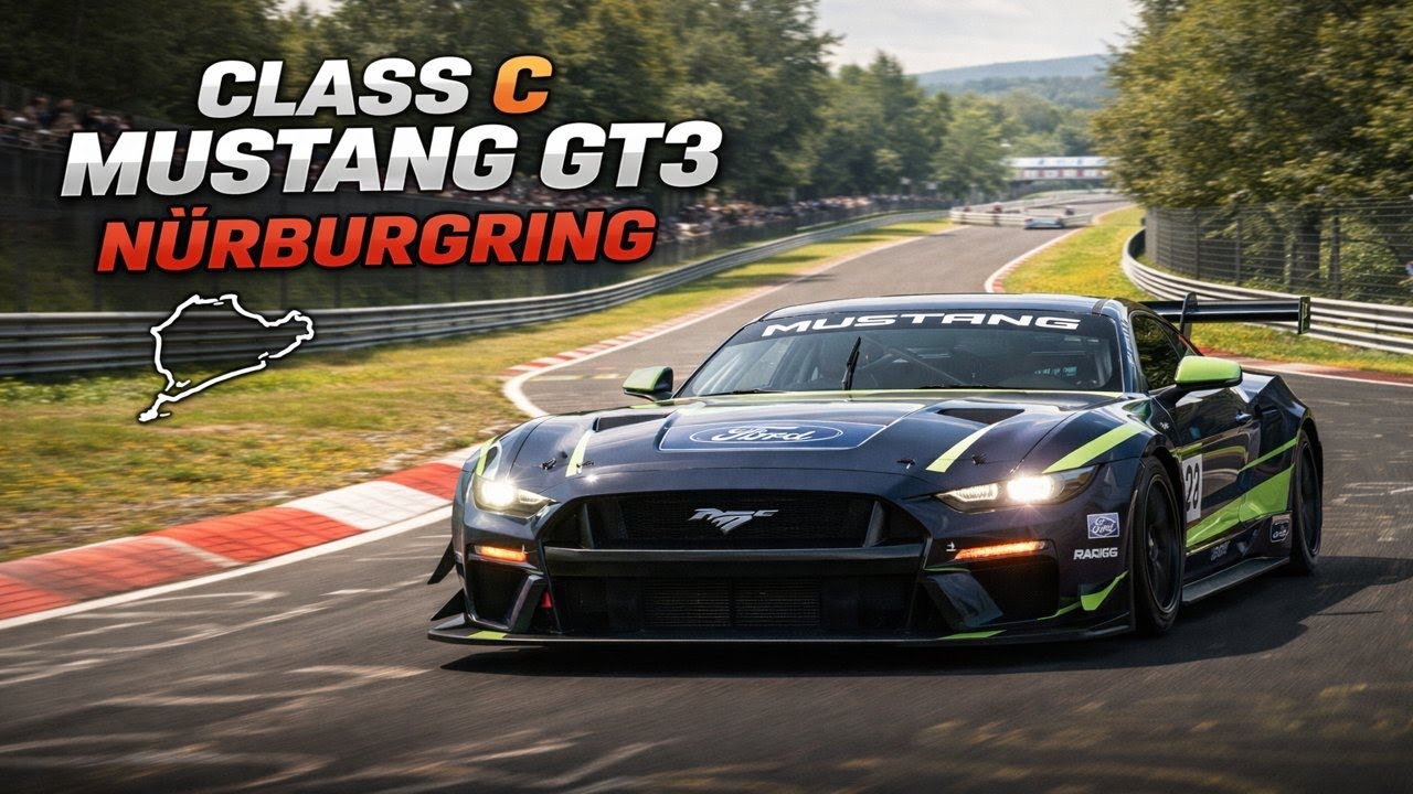 Mustang GT3 vs. Nürburgring | iRacing Ring Meister (Class C Debut)