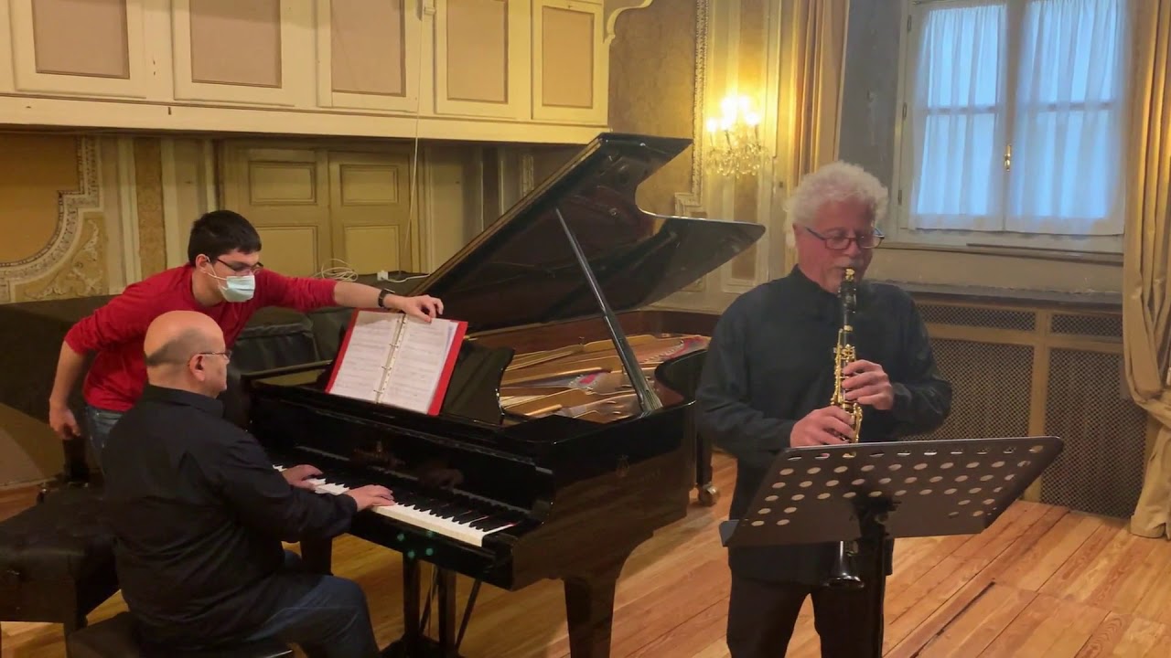 Sonata nr. 2  per clarinetto e pianoforte di Michele  Mangani