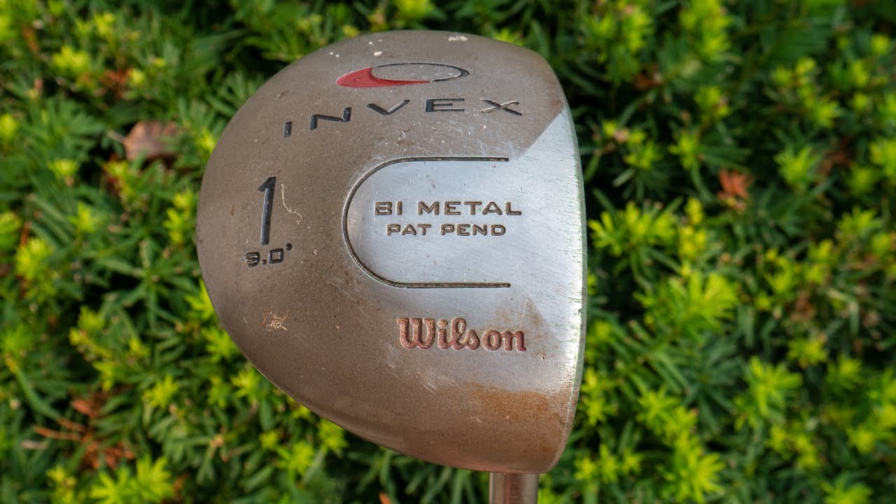 Драйвер Wilson Invex 1996 года &mdash; винтажный гольфист.