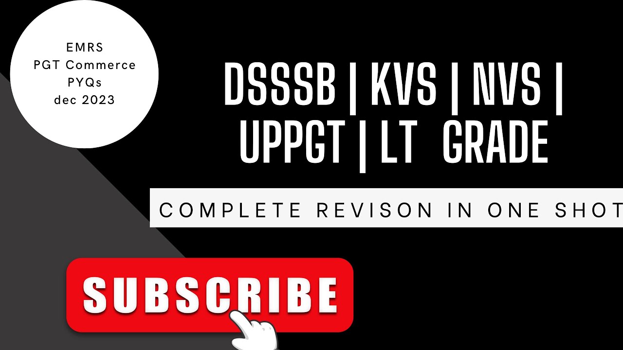 emrs mains pgt commerce preparation | emrs pgt commerce pyqs | emrs pyqs 2023 | Heena Sharma |