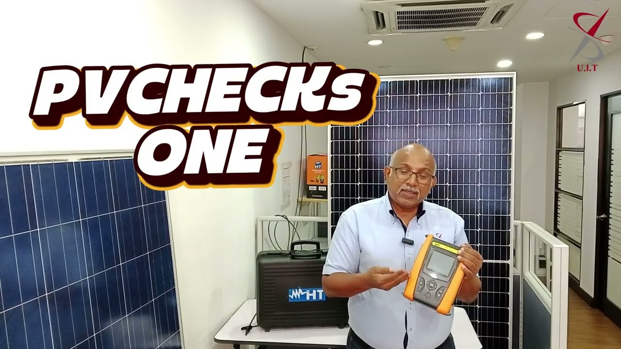 PVCHECKs ONE SMART COMMISSIONING SOLUTION