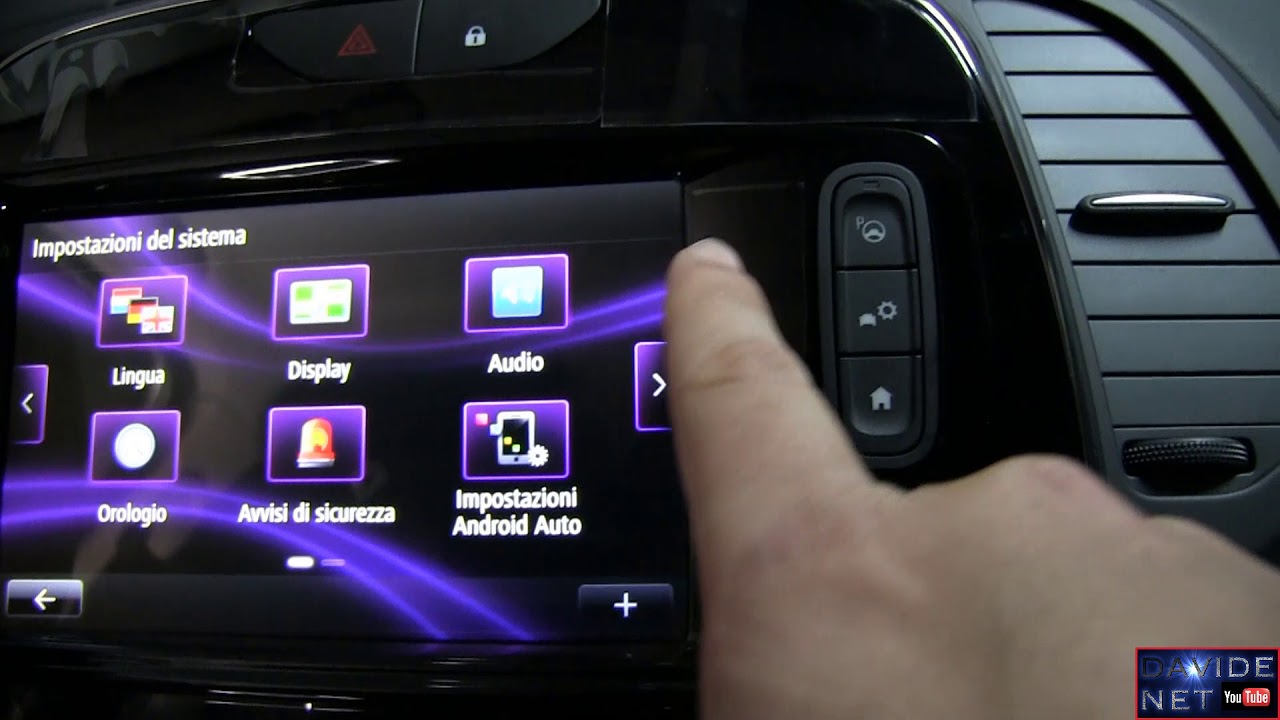 Sistema multimediale R-link Evolution Renault descrizione #renault #capture #tecnologia