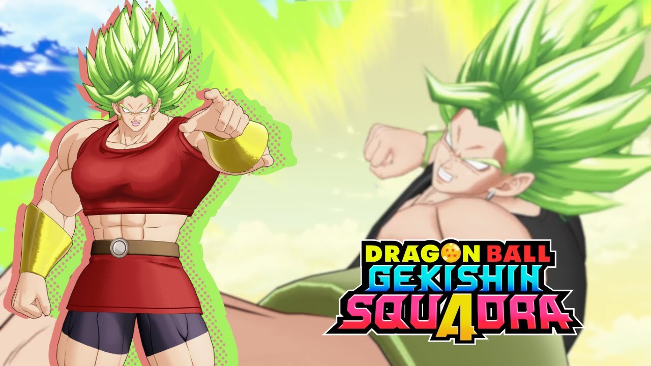 KALE IS A 1V3 GOD! SHE DOES SO MUCH DAMAGE (Dragonball Gekishin Squadra)