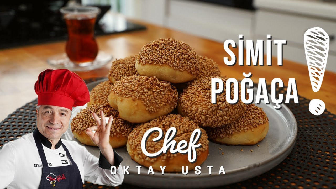 ANINDA BİTEN SİMİT POĞAÇA 🌟 Kaşarlı Simit Poğaça