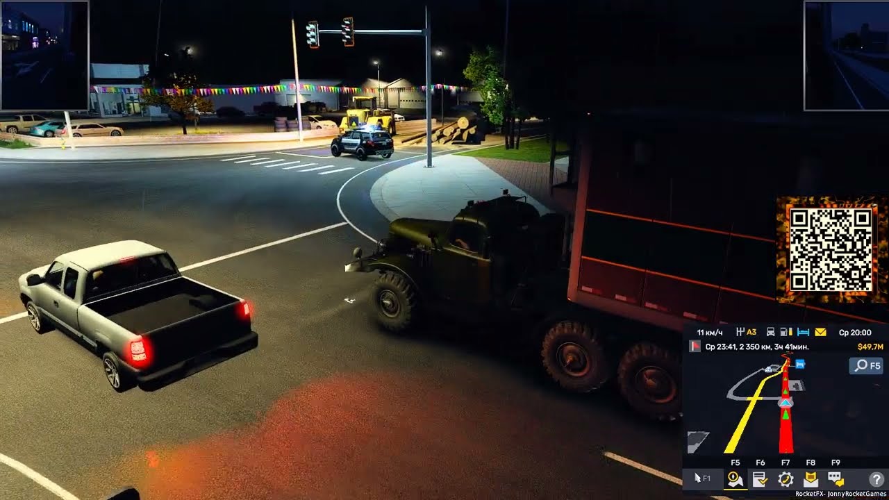 American Truck Simulator-ZIL 157 -Дальняк на АЛЯСКУ.