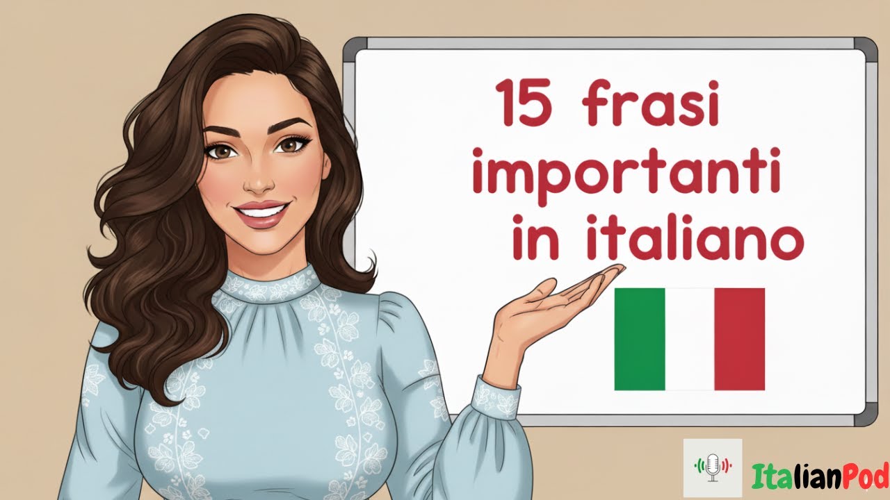 Unlock Natural Italian | 15 Powerful Phrases Italians Use EVERY Day | Italian Podcast