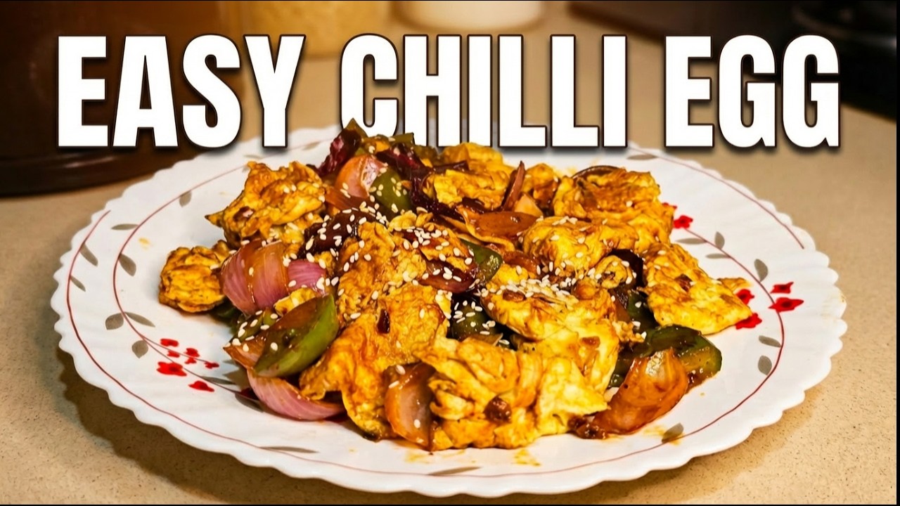 I never thought Chilli Eggs would be so easy to make | Easy Egg Recipes