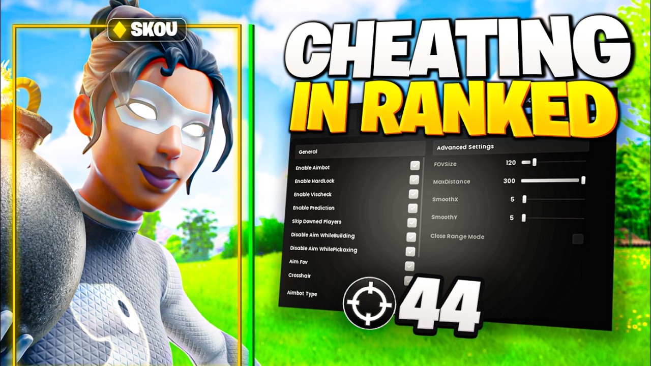 Reaching Unreal Rank Fast: Using Private Fortnite Cheats (Legit Settings) 🔥