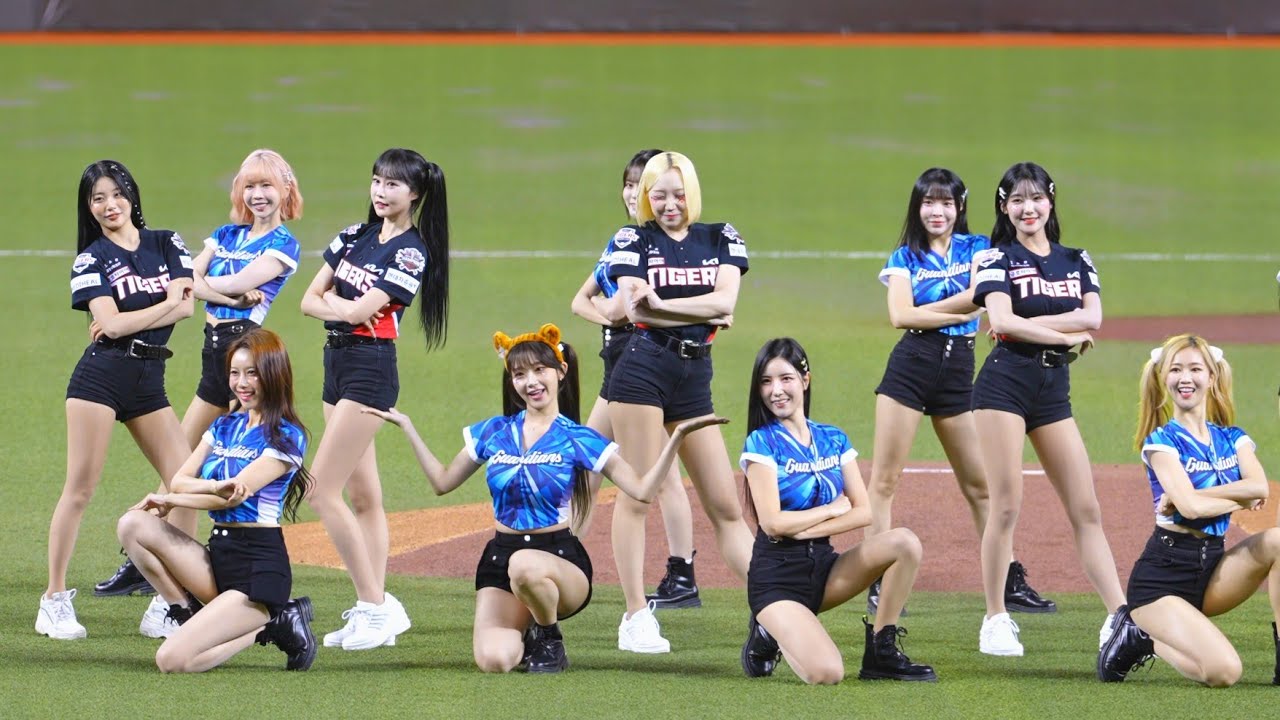 李珠珢前隊友來了！ 起亞虎啦啦隊與Fubon Angels聯合開場舞表演 #fubonangels #流量密碼
