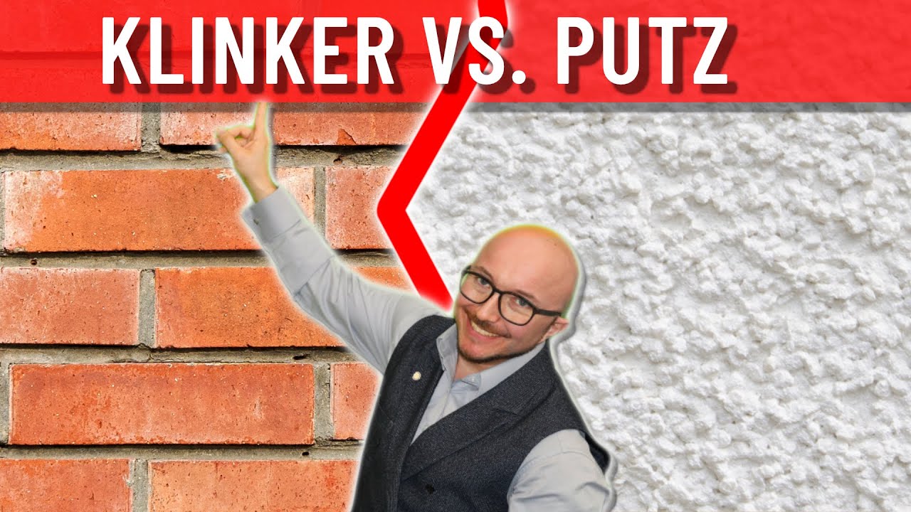 Klinker vs. Putzfassade | Energieberater erklärt Vor- & Nachteile