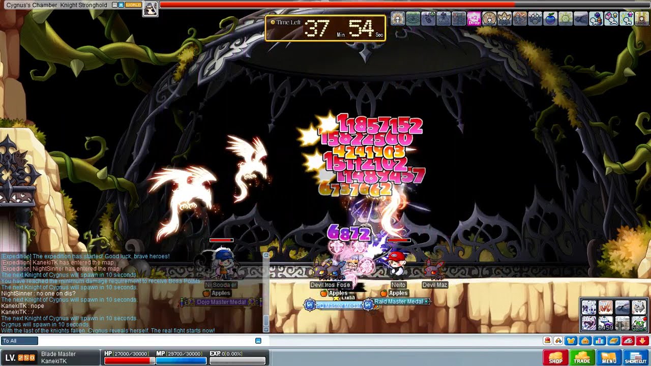 KaizenMS - KanekiTK [Apples] Cygnus/Emp Run!!!