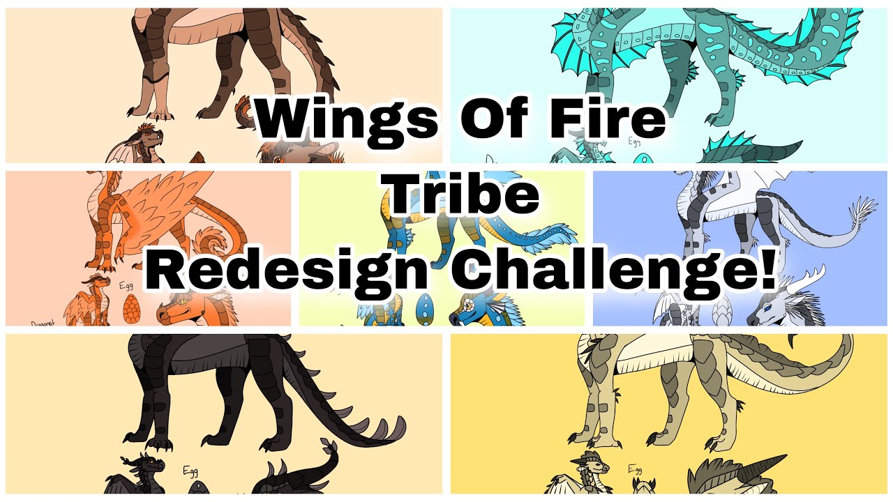 Wings Of Fire tribe redesign || Original challenge!