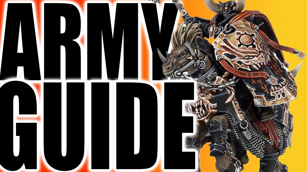 Руководство по армии «Рабы Тьмы» | Warhammer Age of Sigmar: руководство для начинающих по армии