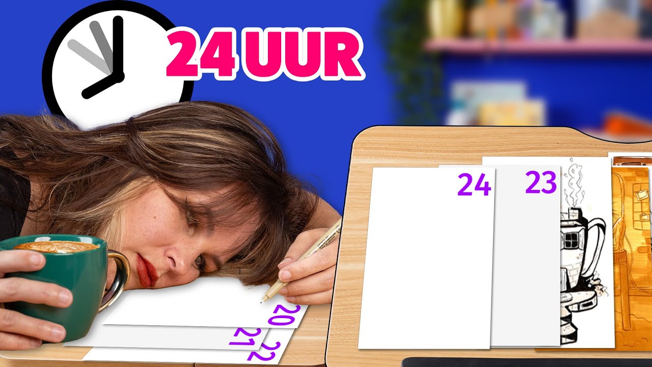24 TEKENOPDRACHTEN in 24 UUR - Challenge
