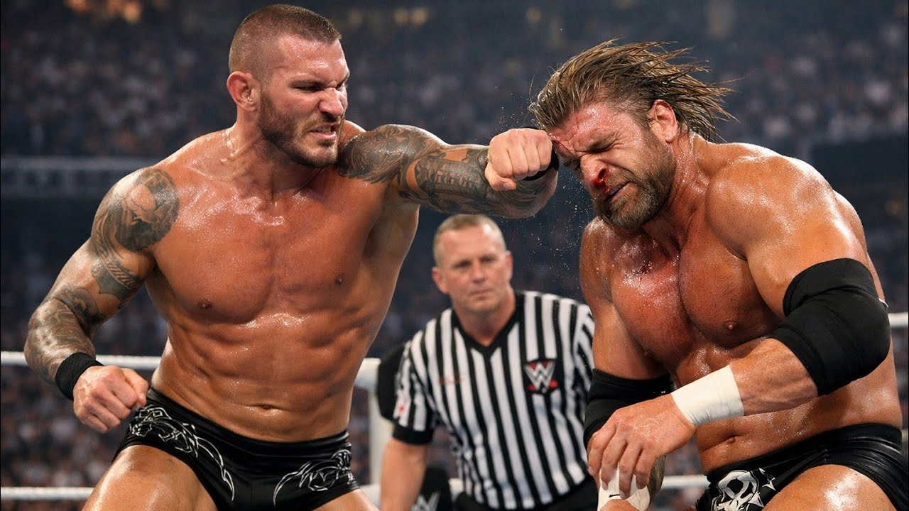 BLOOD, PAIN & CHAOS 😱 Orton vs Triple H UNLEASHED HELL