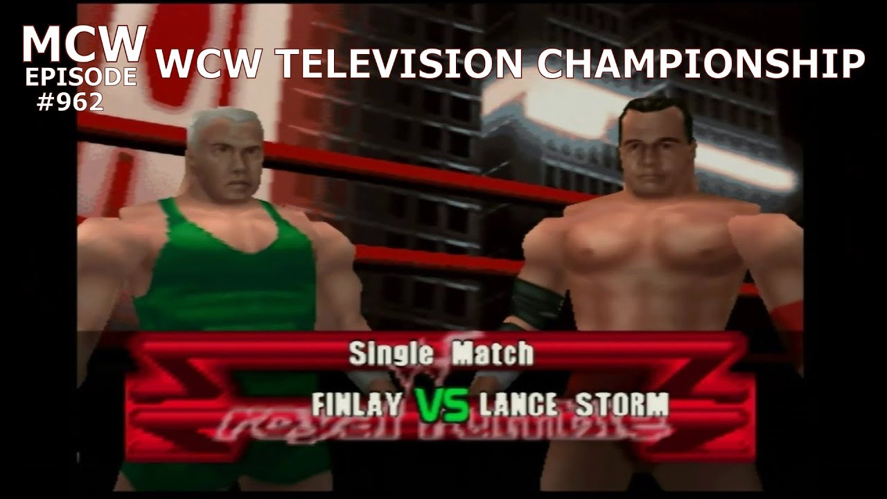 Finlay vs. Lance Storm - WCW Television Championship - Royal Rumble - Ep. 962