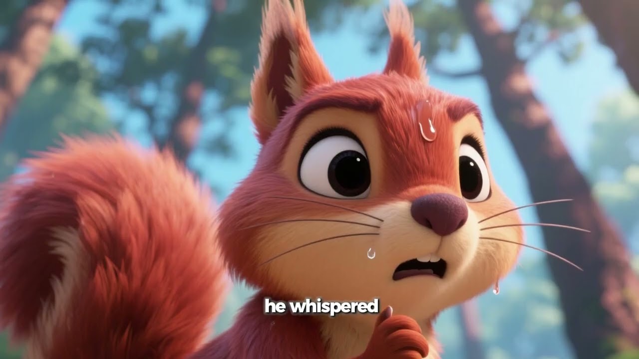Title: The Brave Little Squirrel 🐿️