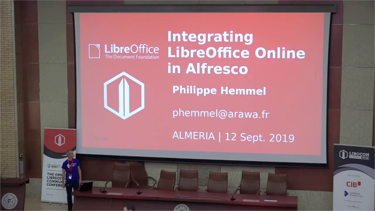 LibreOffice Conference 2019 – Integrating LibreOffice Online in Alfresco