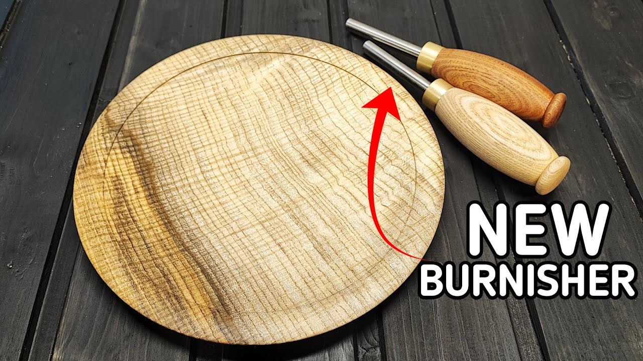 First Look At New Burnisher | Stunning Rippled Ash Plate