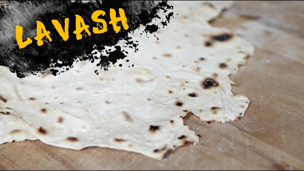 Cómo hacer LAVASH | el pan ARMENIO más fino