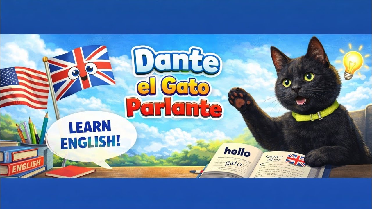 REPASO #3 – 5 Frases que Ya Deberías Saber en Inglés | Dante, el Gato Parlante