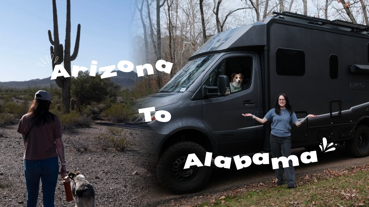 From Desert to Deep South: 3 Days in a Camper Van