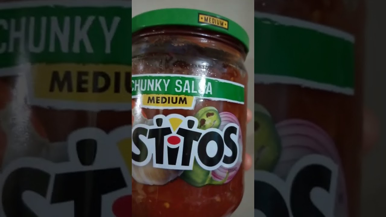 MY FAVE TOSTITOS SALSA #shorts