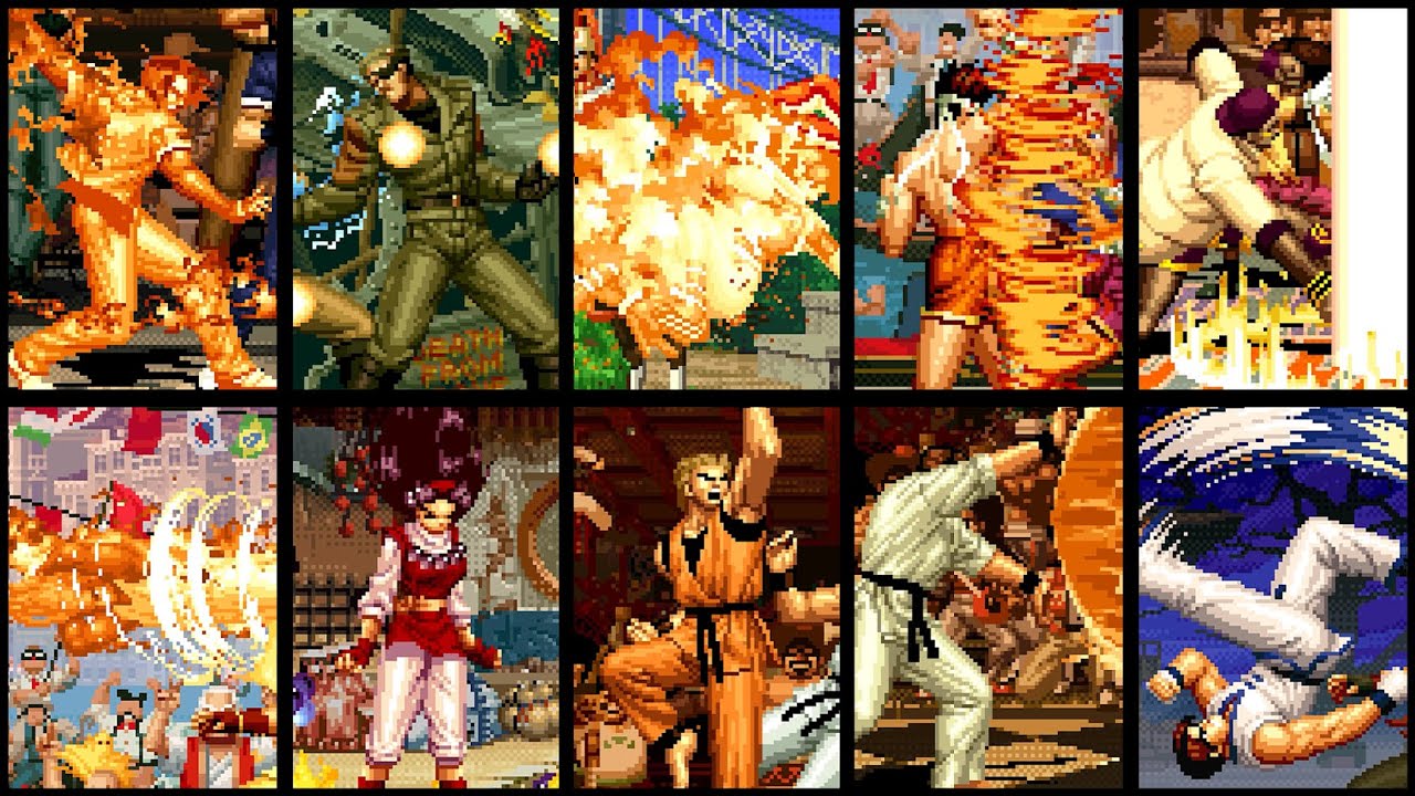 The King of Fighters '94 - All Desperation Moves