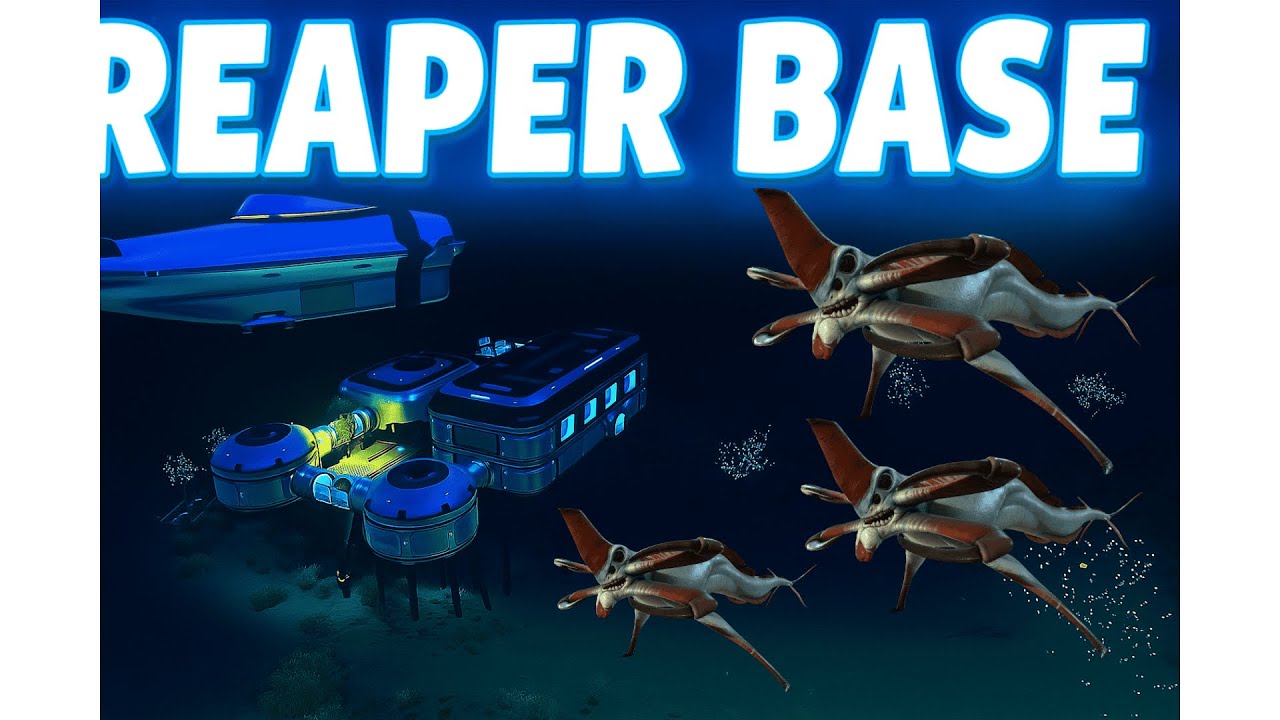 Building A Base In Reaper Territory(Subnautica)