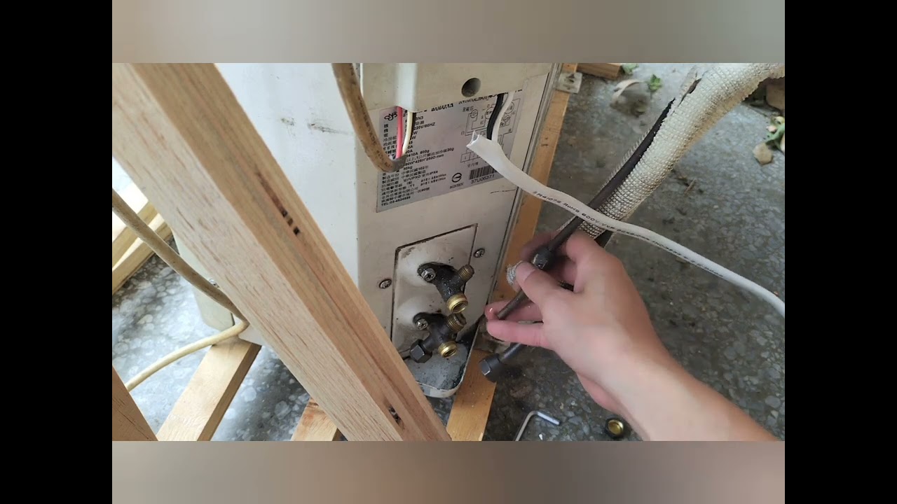 20230801 分離式冷氣移機 冷煤回收
