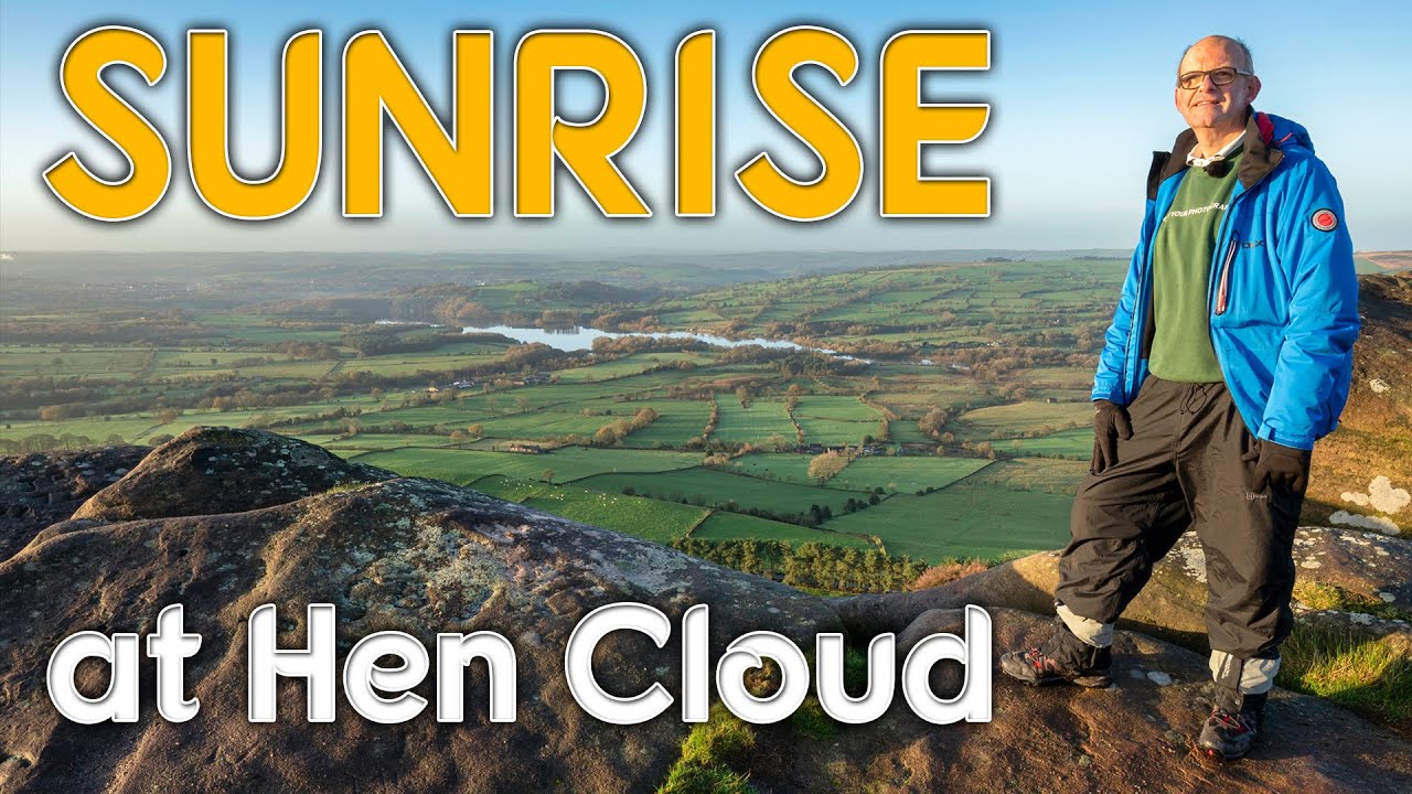 Sunrise photography at Hen Cloud in the Peak District  - How to take better photos