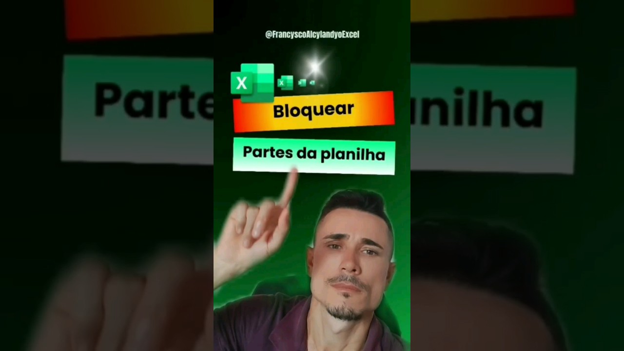 Como bloquear apenas algumas partes da planilha e deixar outras livres para editar