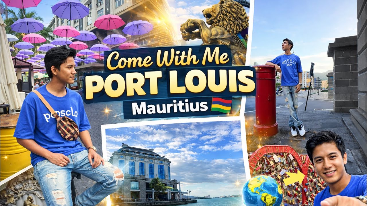 Port Louis  Mauritius 🇲🇺 most famous tourist places 