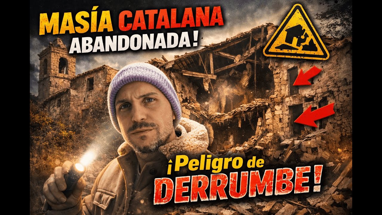 👉 “Entré en una MASÍA a punto de DERRUMBARSE… lo que hay DENTRO es INCREÍBLE”