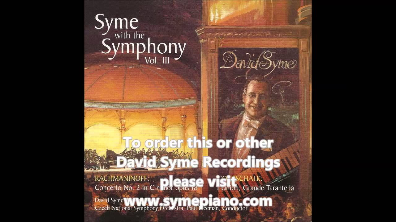 David Syme - Allegro Scherzando, Sergei Rachmaninoff Concerto No. 2 in C Minor, Opus 18