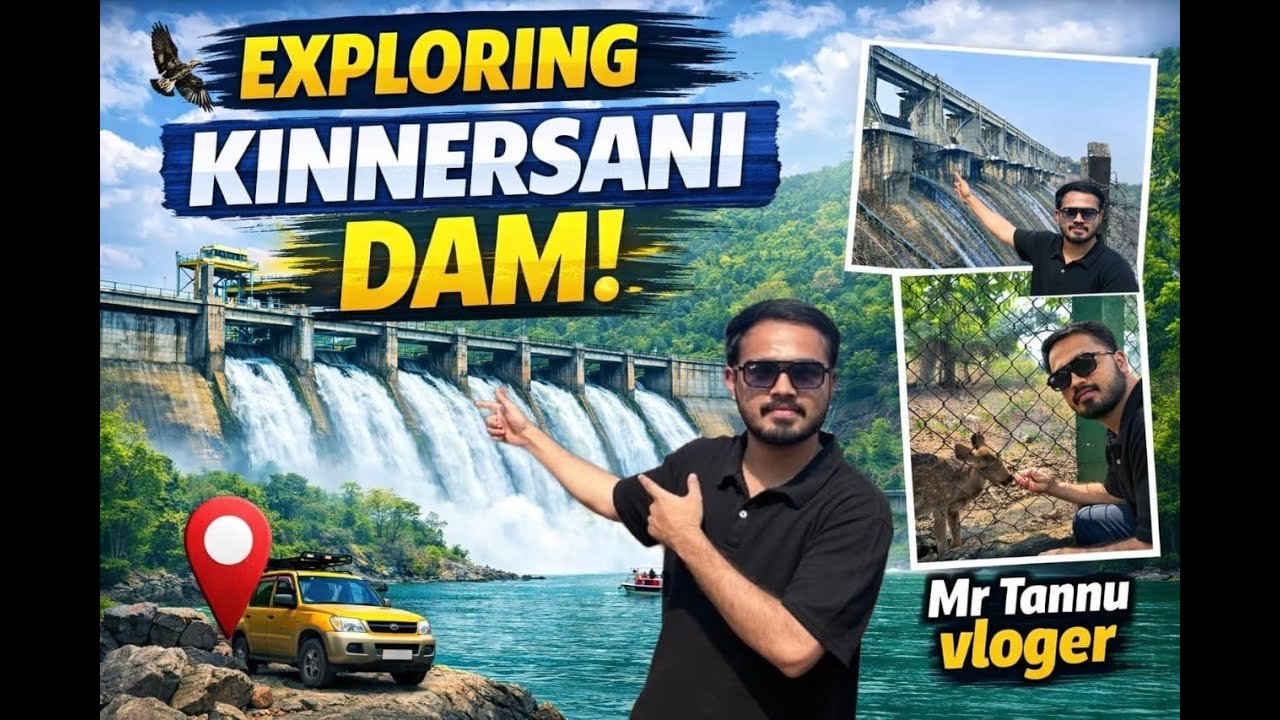 Exploring Kinnersani Dam | Hidden Nature Paradise 🌊🌿 | Mr Tannu Vloger