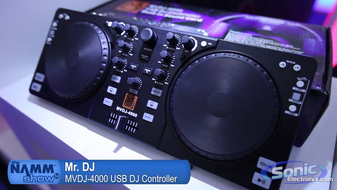 Mr. DJ USB Controllers | NAMM 2014