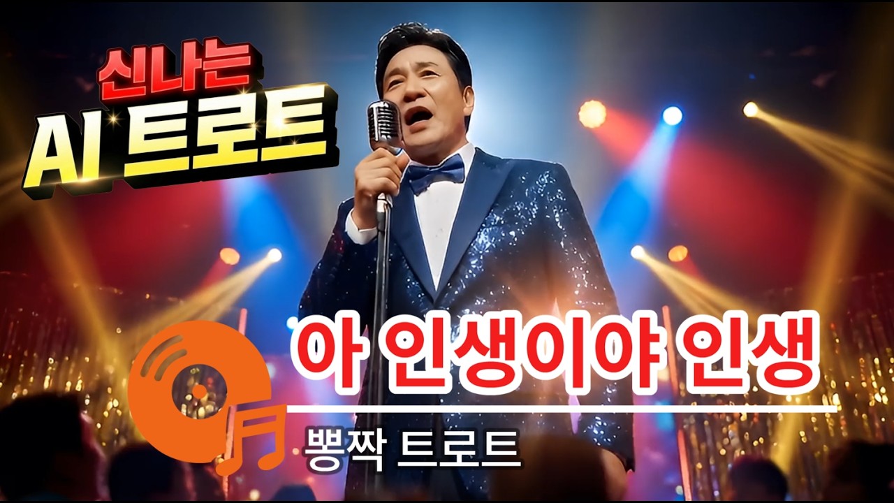 [뽕짝 트로트] 제목 : 아 인생이야 인생
