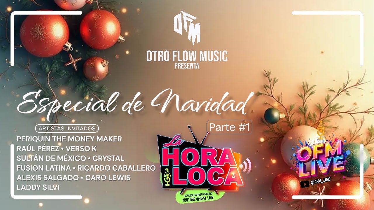 ESPECIAL DE NAVIDAD - 9 Artistas - La Hora Loca #navidad #merrychristmas #feliznavidad #podcast