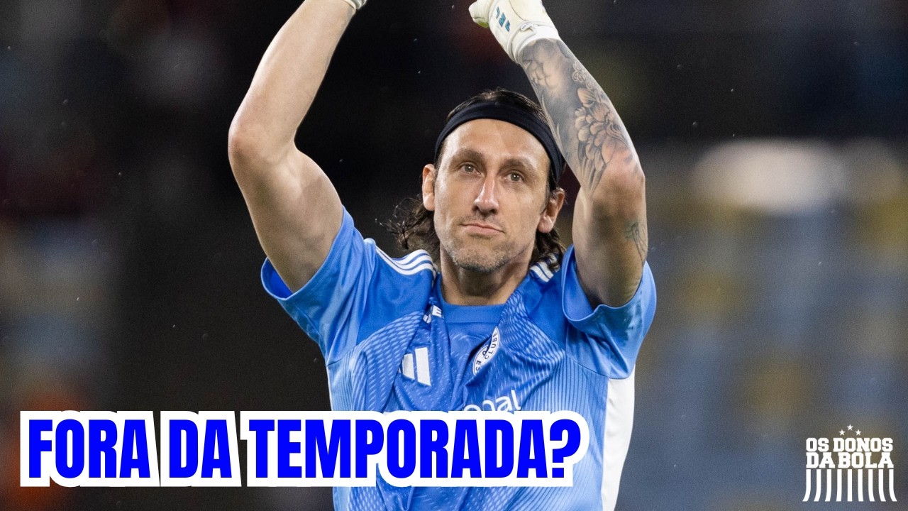 CÁSSIO SOFRE LESÃO GRAVE E PODE PERDER A TEMPORADA