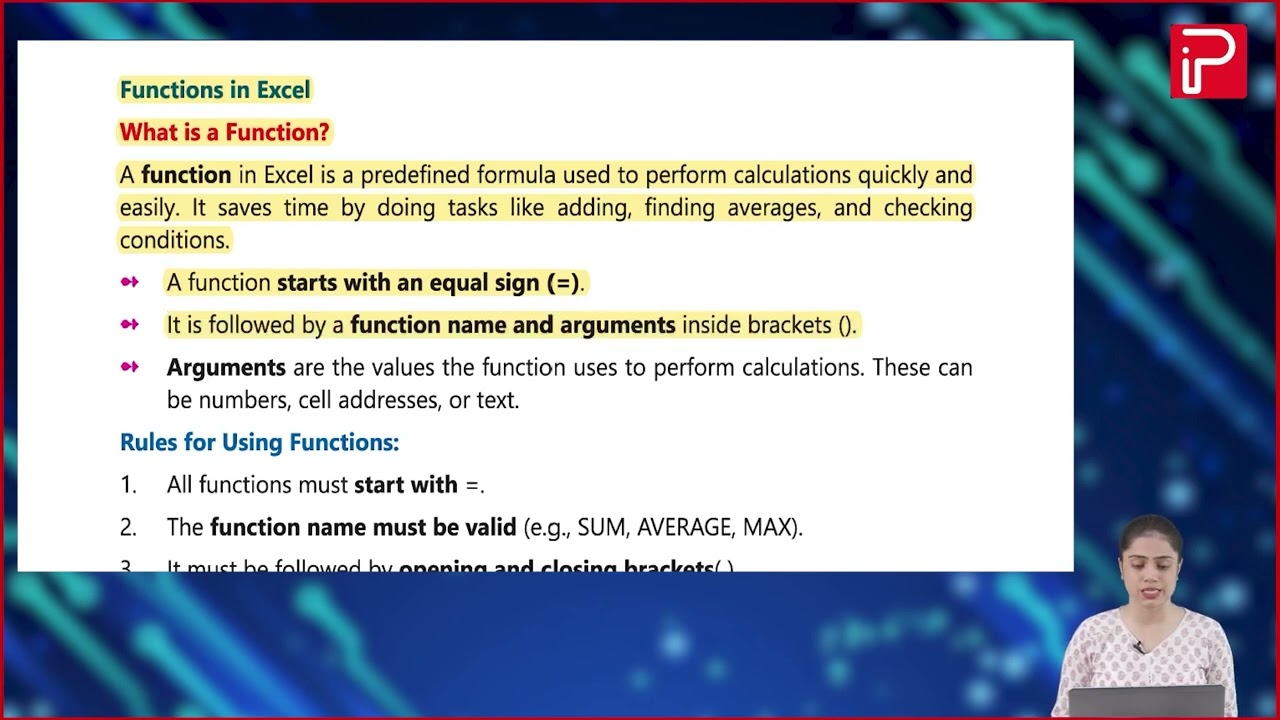 Ch 4 | Pan India | Computer | Book 6 | Using formulas in Excel | For children