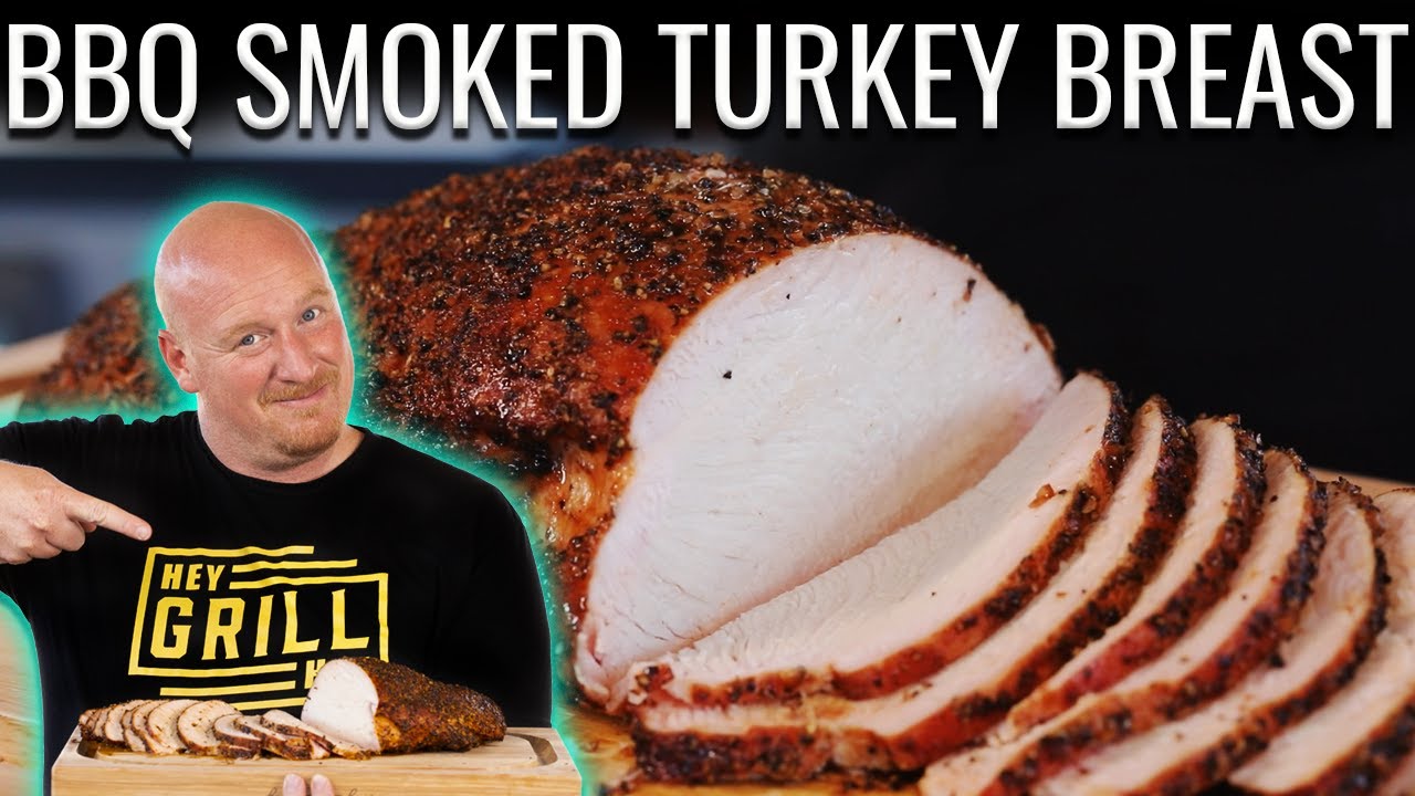 THIS is the flavor you want!!! | BBQ Restaurant Style Smoked Turkey Breast