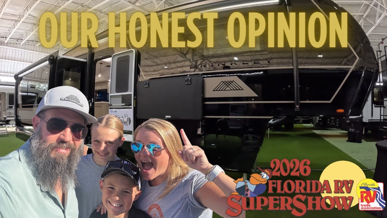 Вот наше ЧЕСТНОЕ мнение о выставке автодомов Florida SuperShow 2026 #brinkleyrv #rvtour
