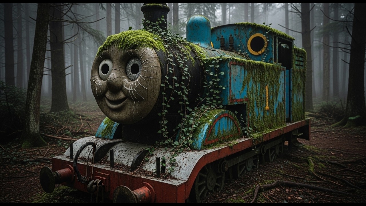 Abandoned Thomas the Tank Engine Rescued from Forest After 30 Years | ASMR Restoration