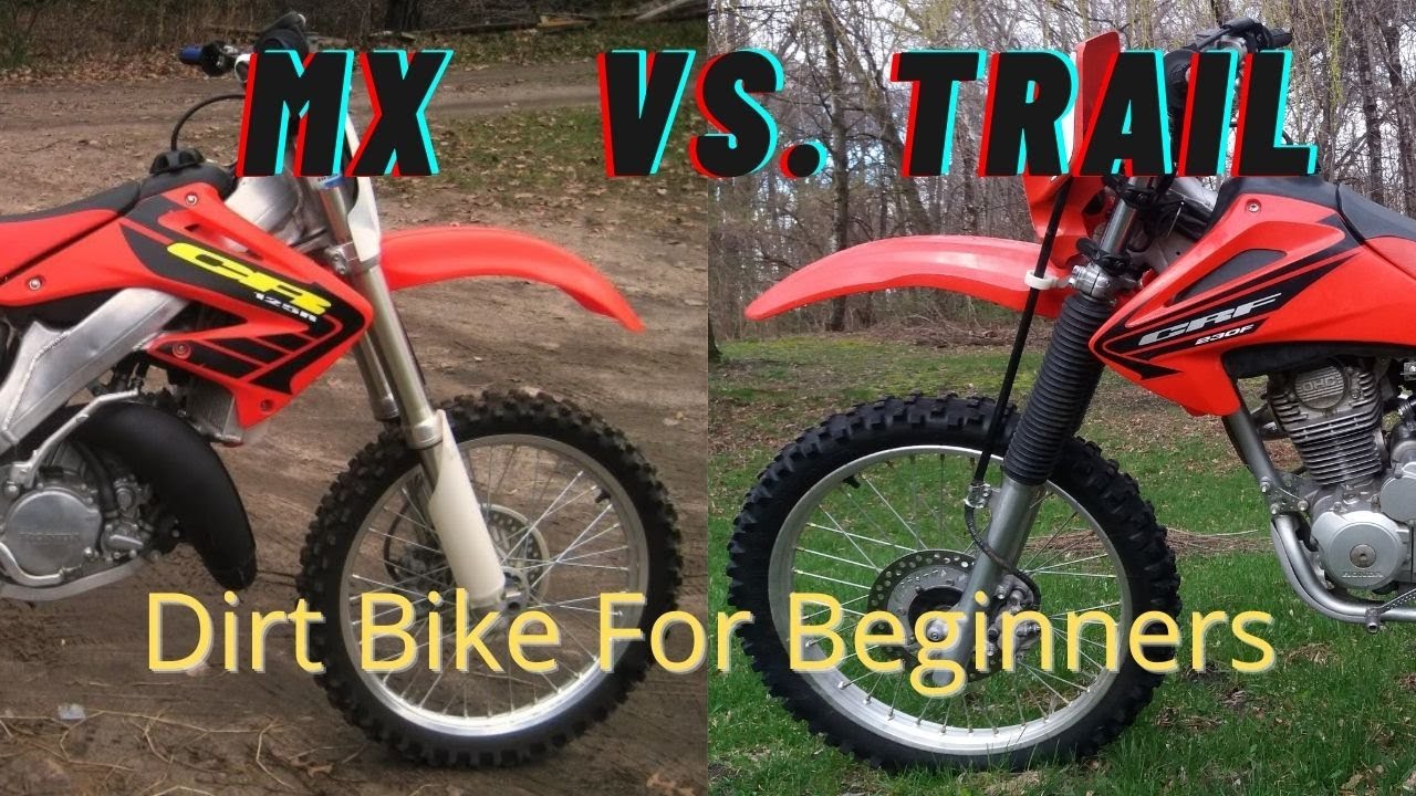 MX vs Trail Bike: Which Is Best For You To Start On?