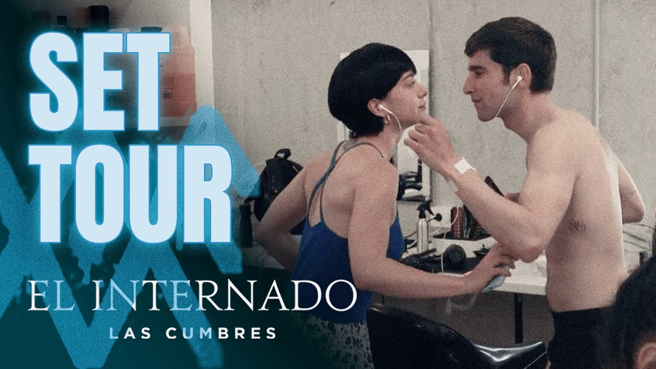 SET TOUR con los protas de El Internado: Las Cumbres | Prime Video España