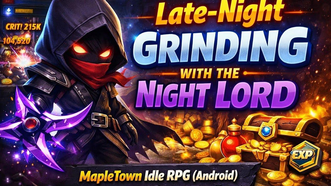 Ночные фармы с Повелителем Ночи | MapleTown Idle RPG (Android)