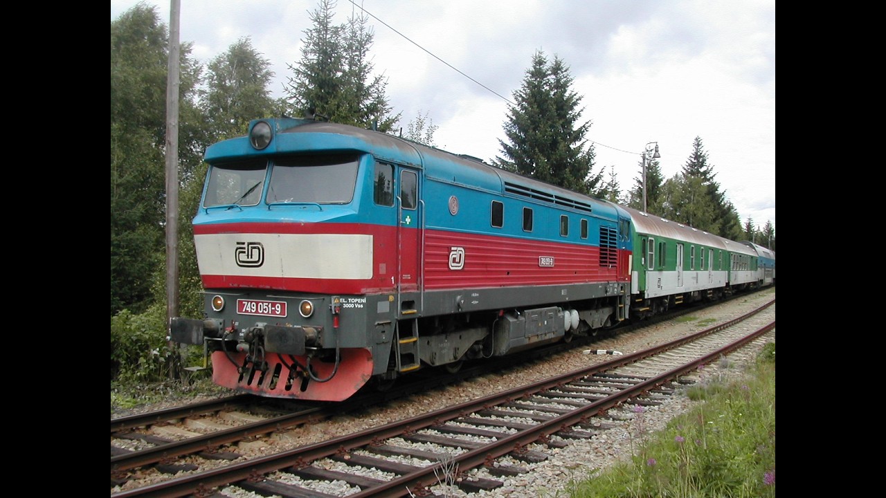 CD 749's  Prague,Cercany,Summerau, Nove Udoli 7-11.08.2011. (Part 2)