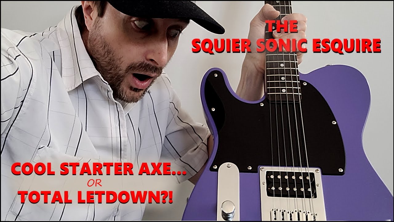The Squier Sonic Esquire: One humbucker but not much else....